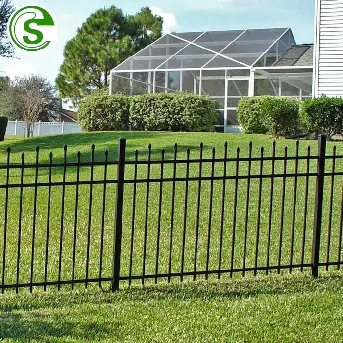 Factory Price Supply Metal Steel Used Cheap Wrought Iron Fence