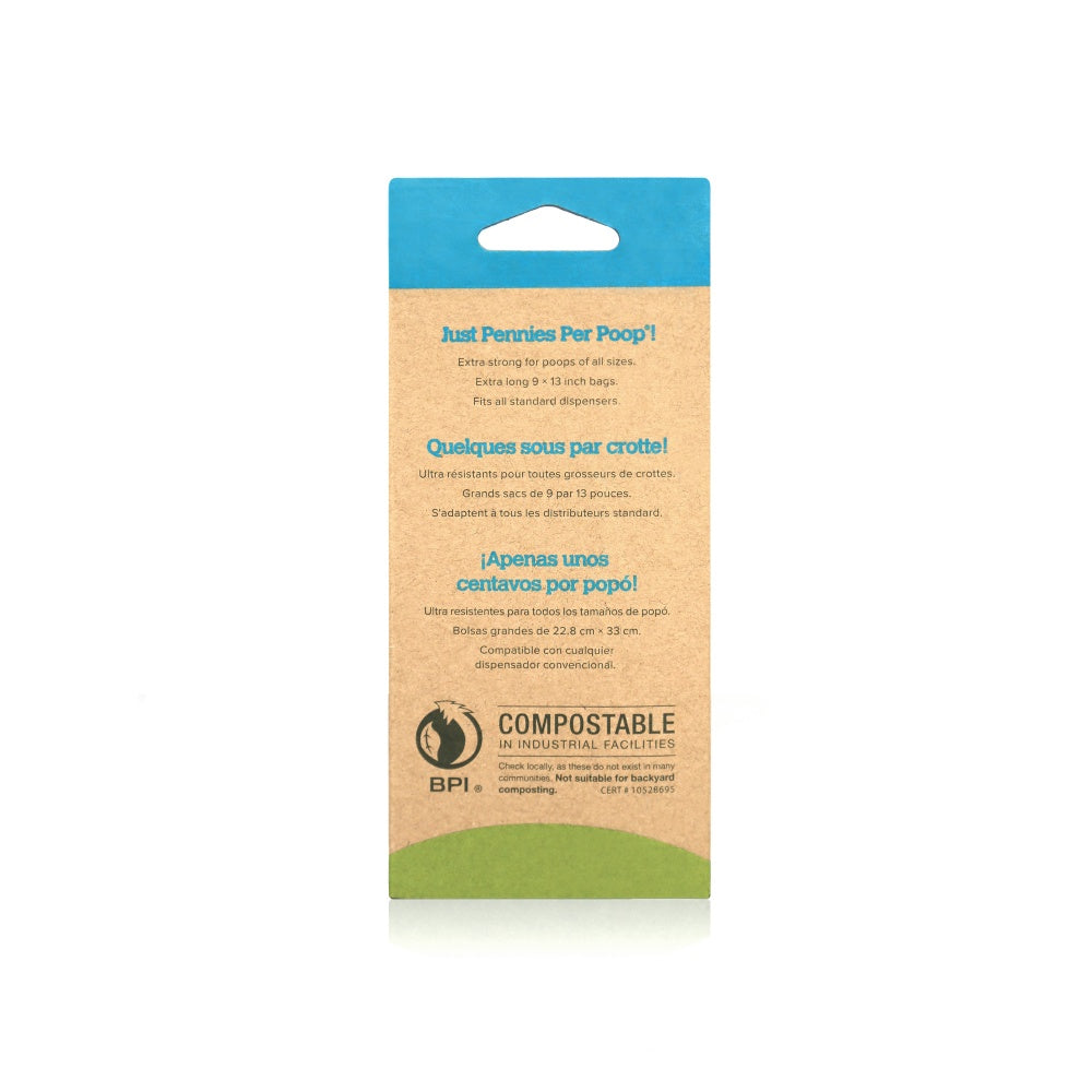 Earth Rated Unscented Vegetable-based Dog Waste Bags