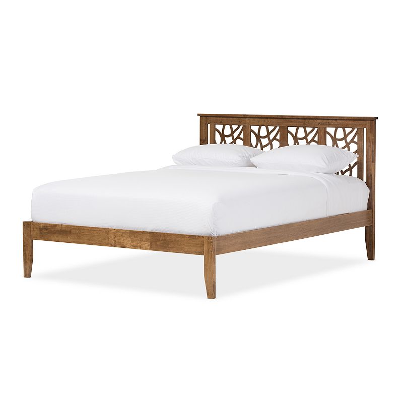 Baxton Studio Trina Tree Branch Platform Bed