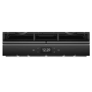 Whirlpool 5.8 cu. ft. Smart Contemporary Handle Slide-in Gas Range with Air Fry With Connection in Stainless Steel WEGA25H0HZ