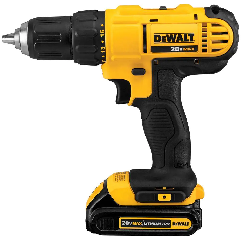 DEWALT DCK240C2 20-Volt MAX Cordless Drill/Impact Combo Kit (2-Tool) with (2) 20-Volt 1.3Ah Batteries， Charger and Bag