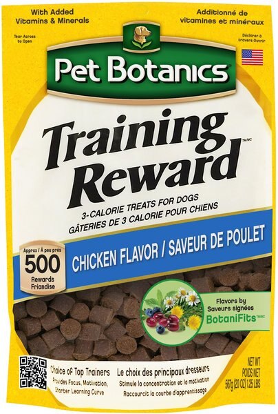 Pet Botanics Training Reward Chicken Flavor Dog Treats