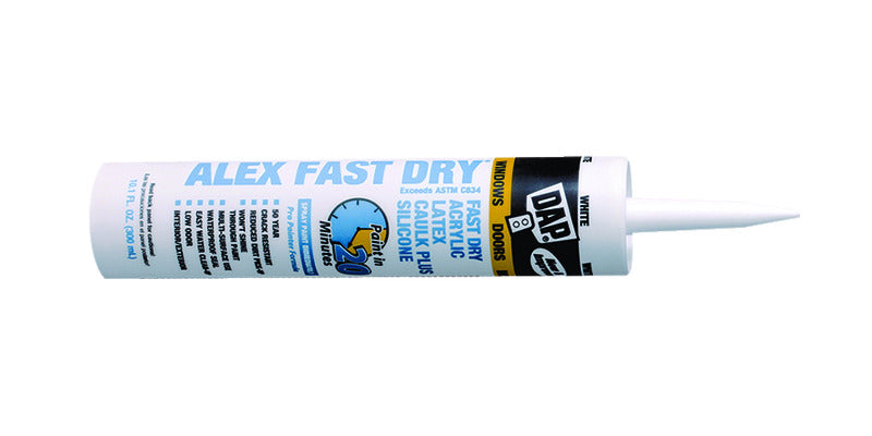 CAULK ALEX FDRY WH10.1OZ