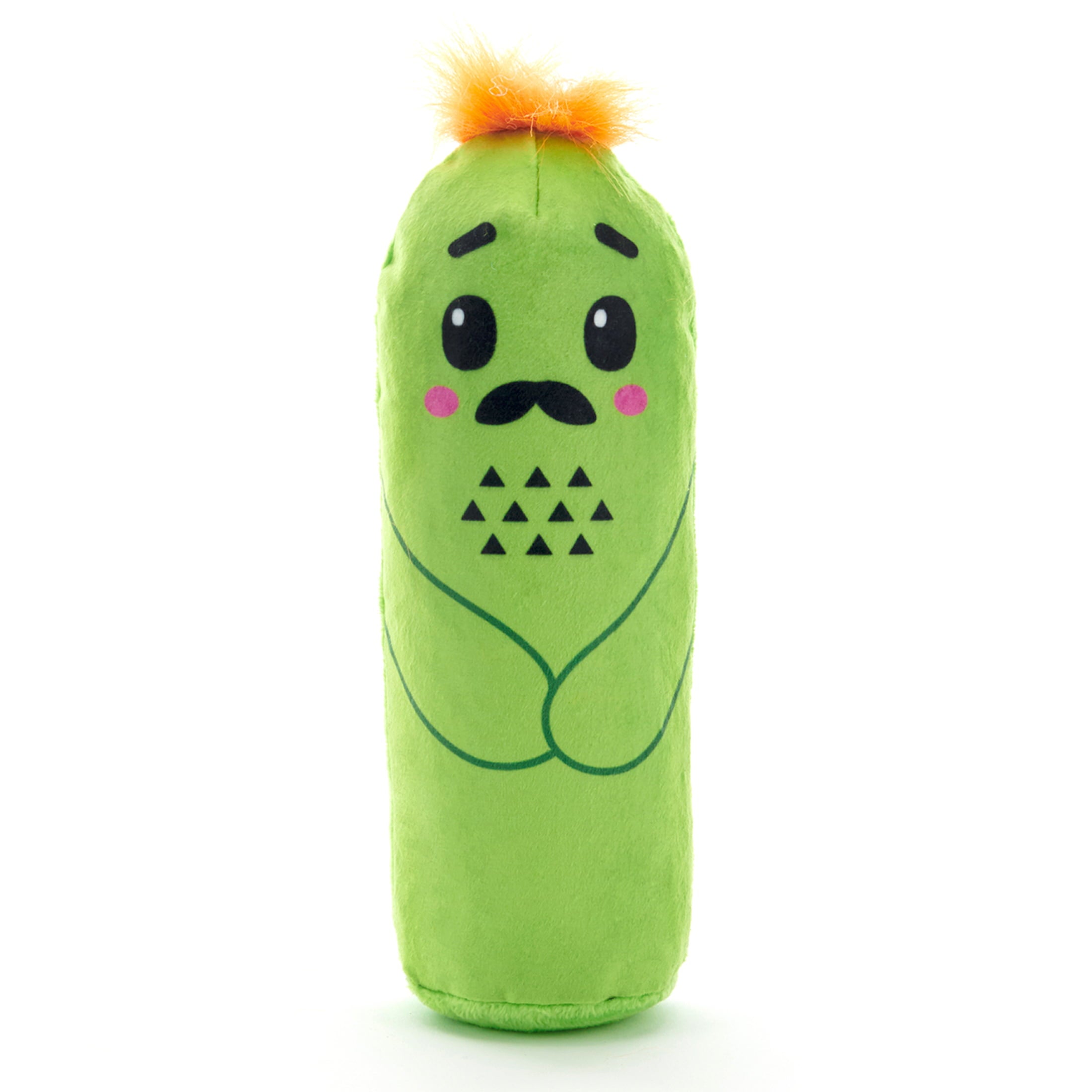 BARK Prickly Pete Dog Toy - Features Surprise Squeaker Toy， Xs to Small Dogs