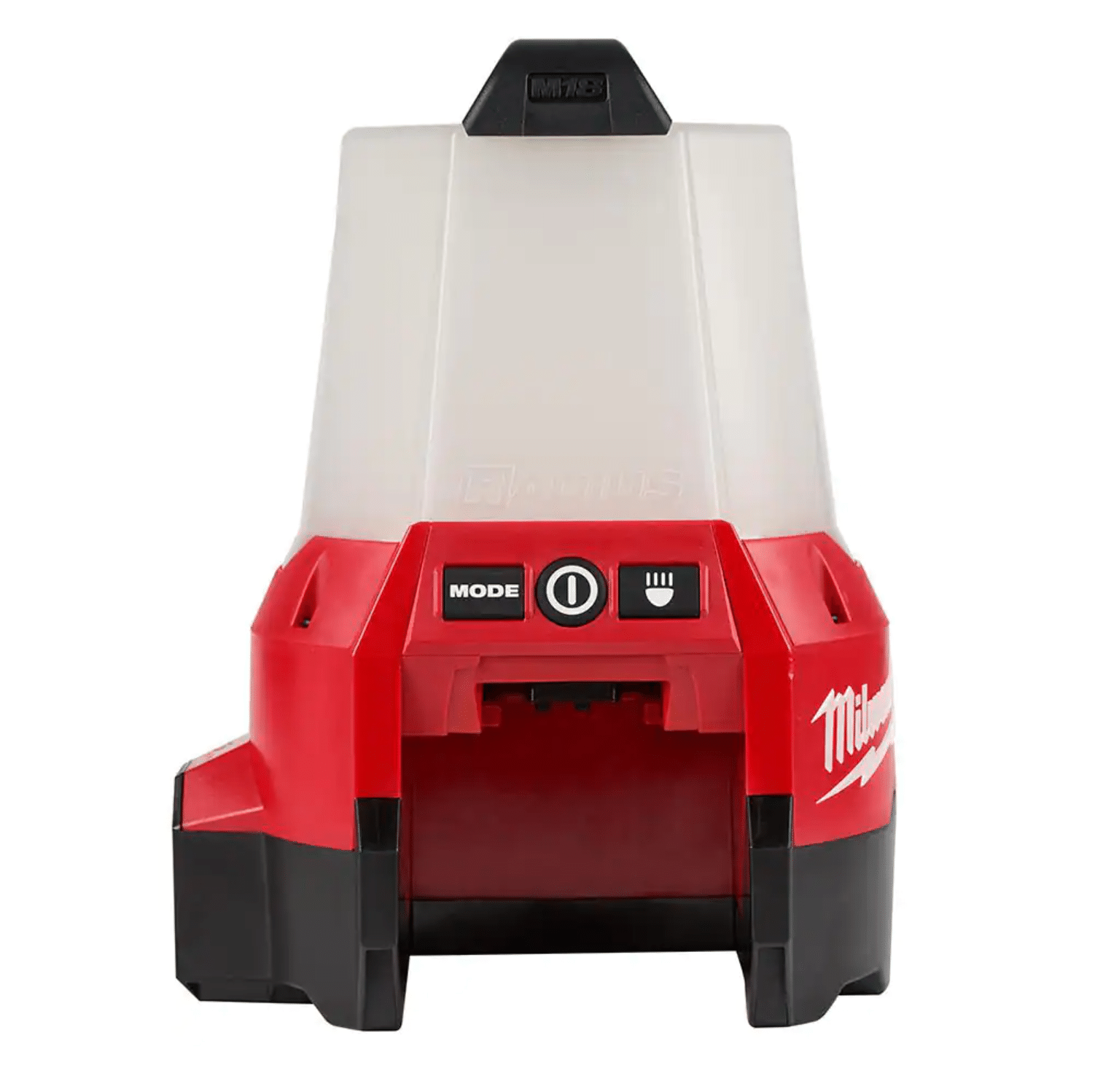 Milwaukee M18 18-Volt 2200 Lumens Cordless Radius LED Compact Site Light， Tool-Only， 2144-20