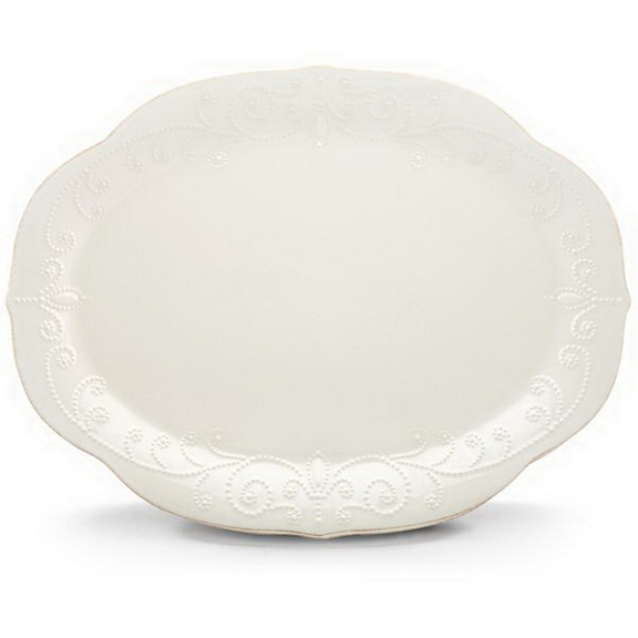 Lenox 822957 French Perle White  848216 Oval Se...