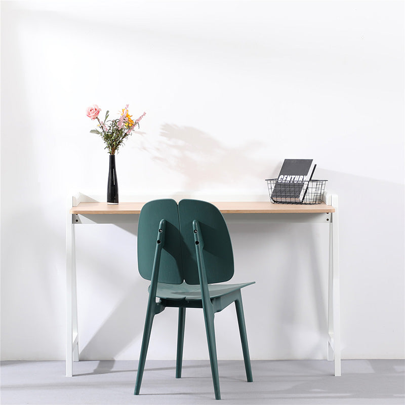 YARA Study Desk 118cm - White & Natural