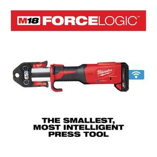 MW M18 Cordless FORCE LOGIC Press Tool Kit w12 in - 2 in Jaws Kit M12 Copper Tubing Cutter  M12 HO 2.5ah Battery 2922-22-2471-20-48-11-2425