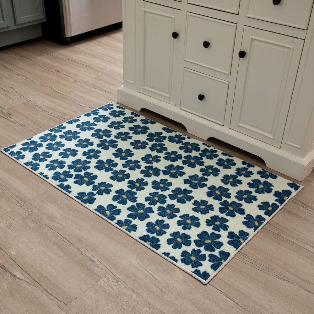 Mohawk Home Simple Floral Kitchen Mat