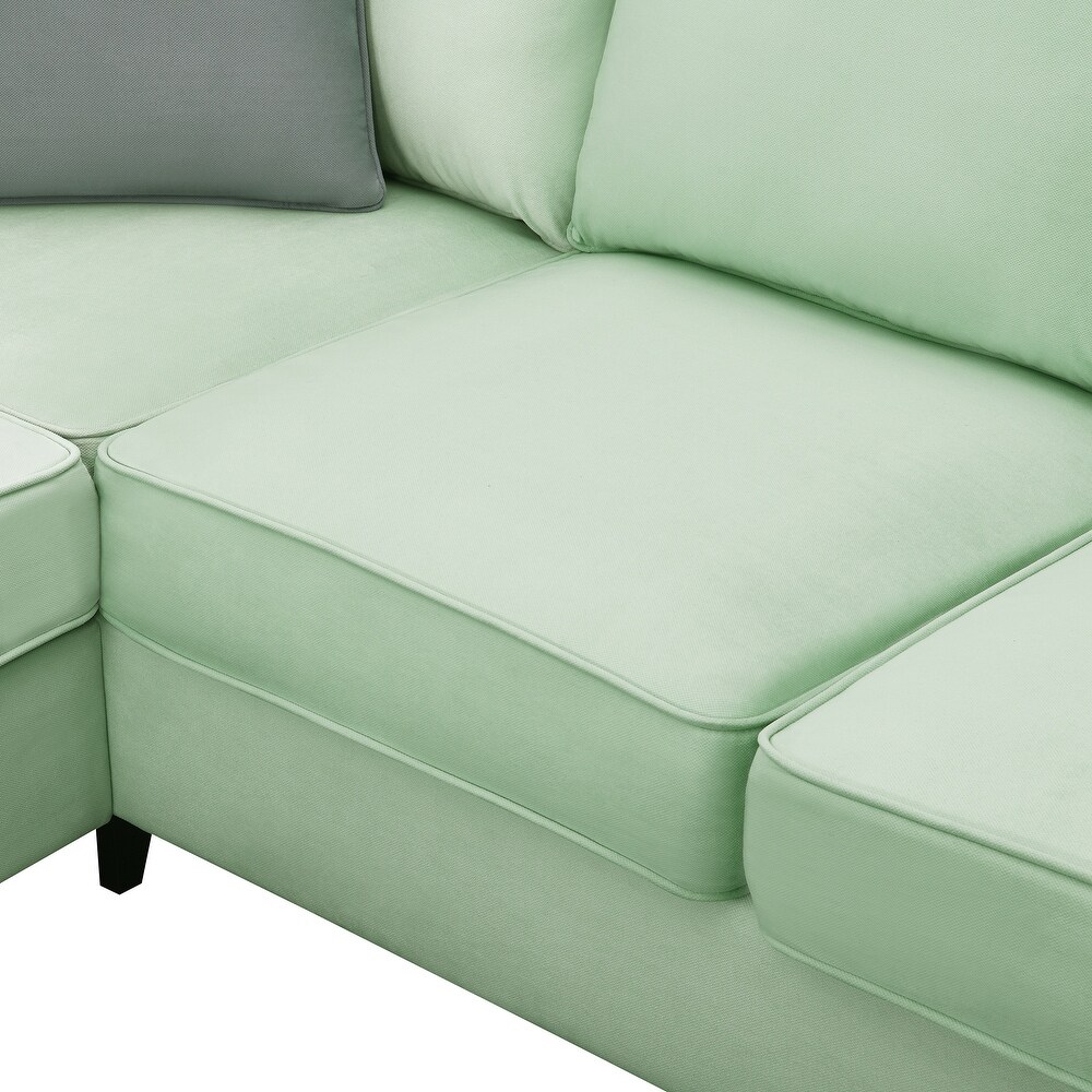 Sectional Sofa Couches with Ottoman