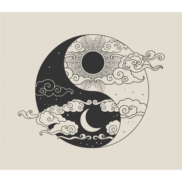 Yin Yang Tapestry Roommates