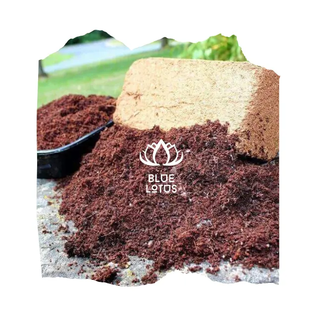 High Quality Peat Moss Coconut Coir Pellets Seedling Soil Block 5kg Coco Peat From Viet Nam Garden Plants