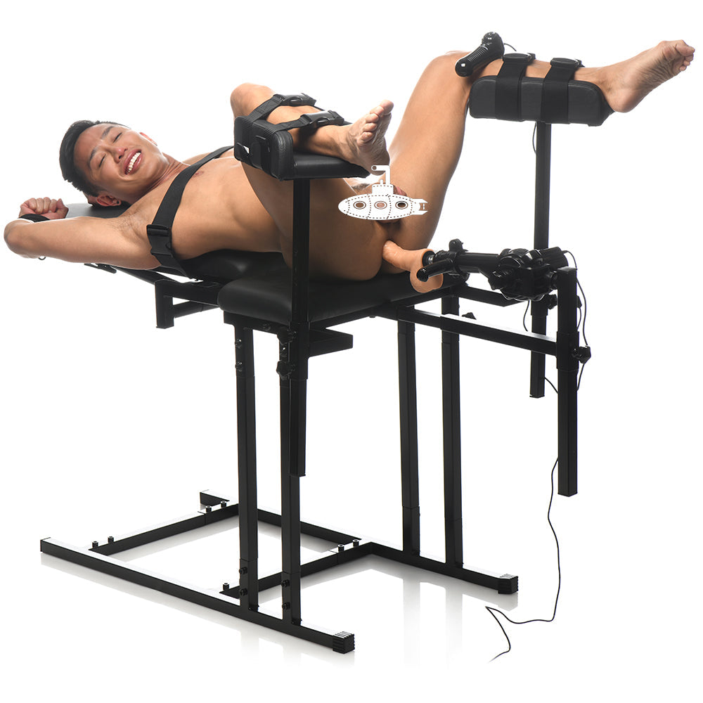 Ultimate Obedience Chair with Sex Machine