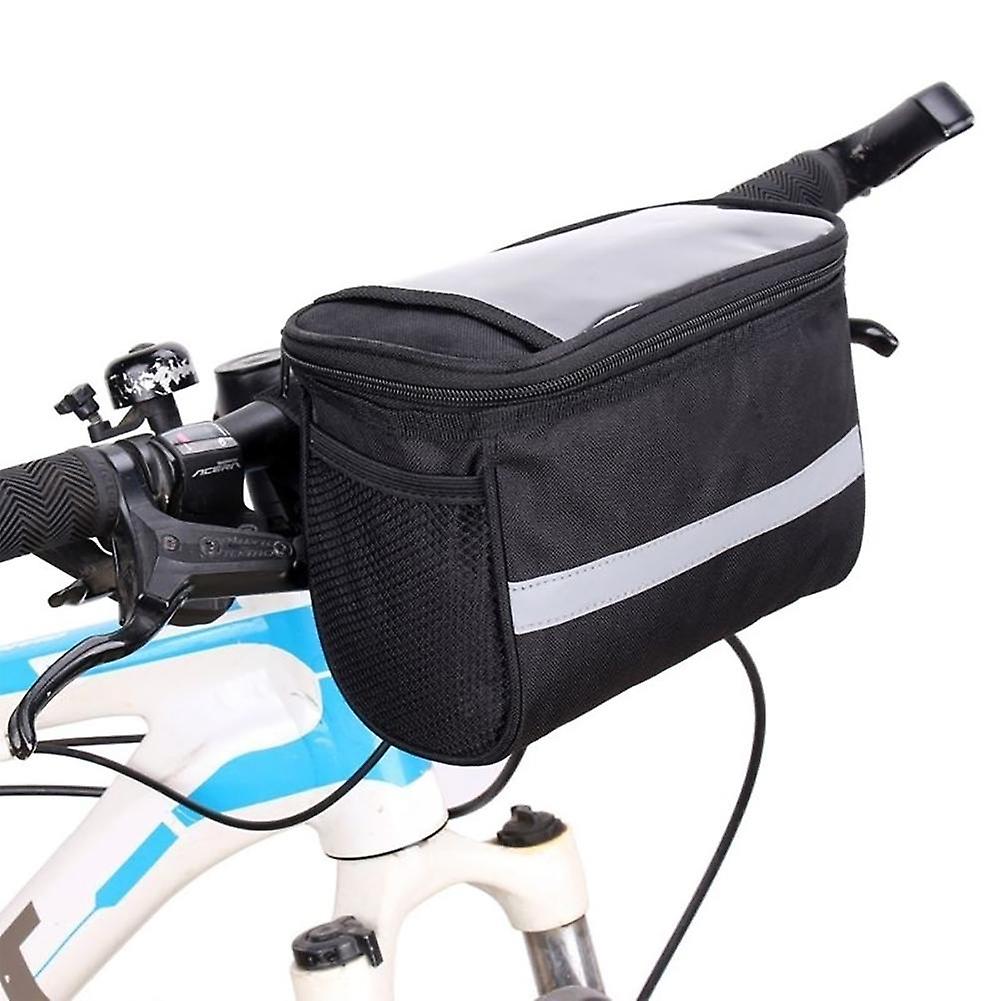 Saddle Bag Waterproof Bicycle Front Handlebar Storage Bag Cycling Pouch Mtb Front Tube Cycling Bag Bike Accessories Bicicleta