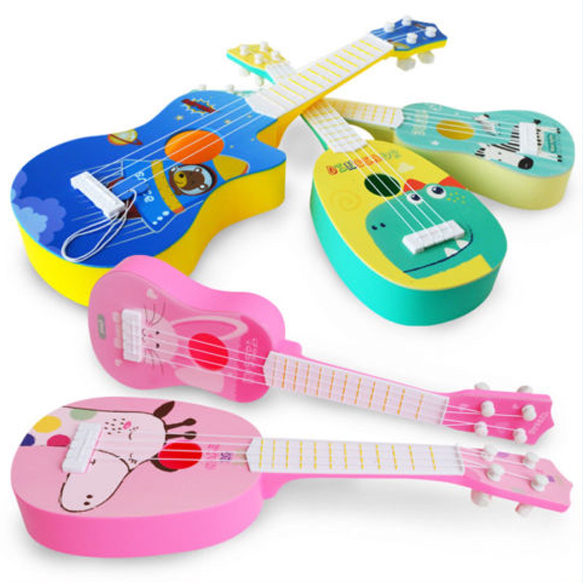 Wassery Kids Animal Ukulele Small Guitar Musical Instrument Educational Toys