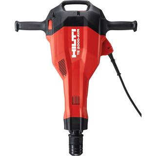 Hilti 15 Amp 120 Volt 1 in. TE 2000-AVR Polygon Demolition Jack Hammer Concrete Breaker Kit with Trolley Cord and 4 Chisels 3578530