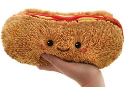 Squishable Comfort Food Mini Hot Dog Plush Toy