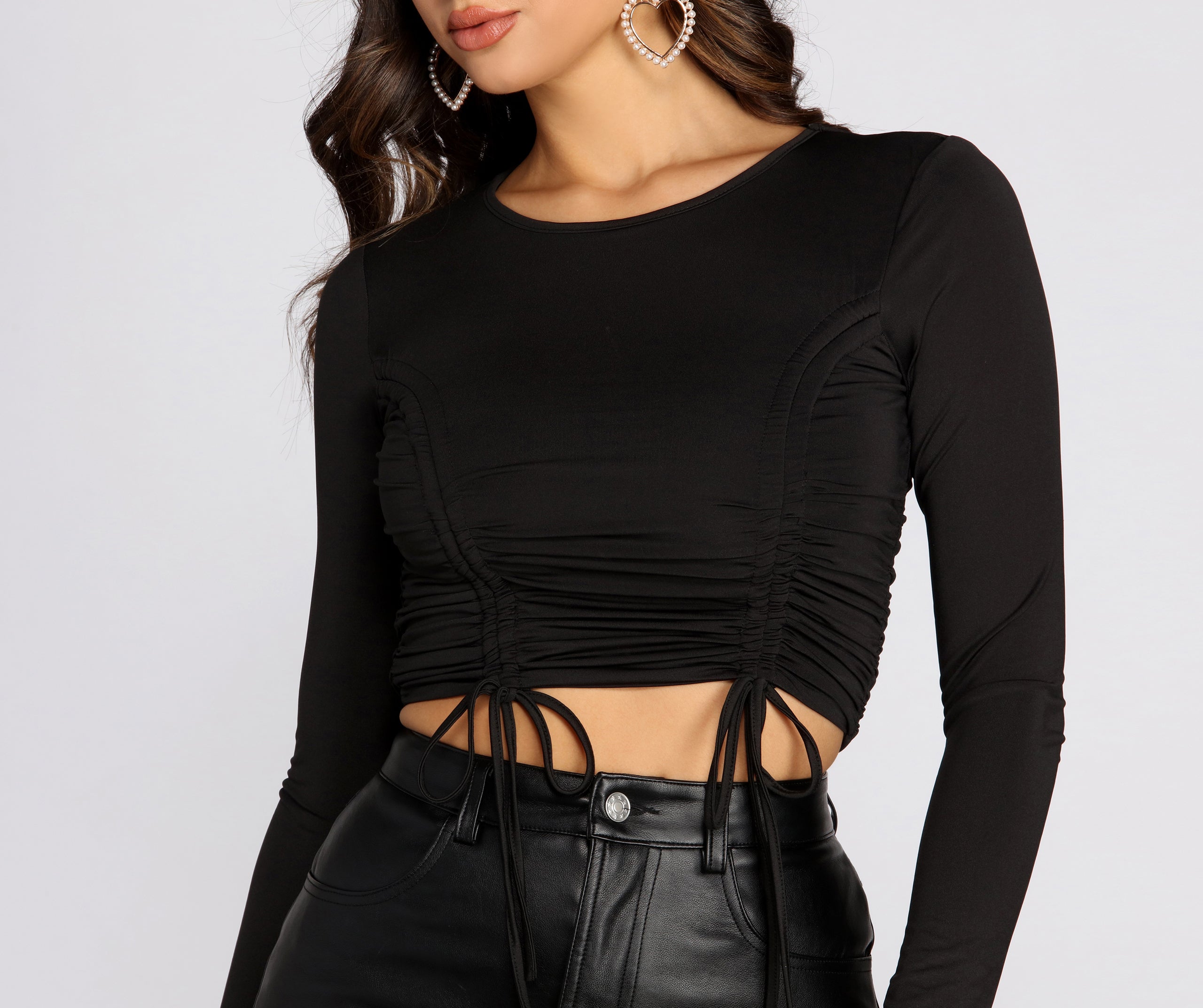 Stylishly Snatched Crop Top