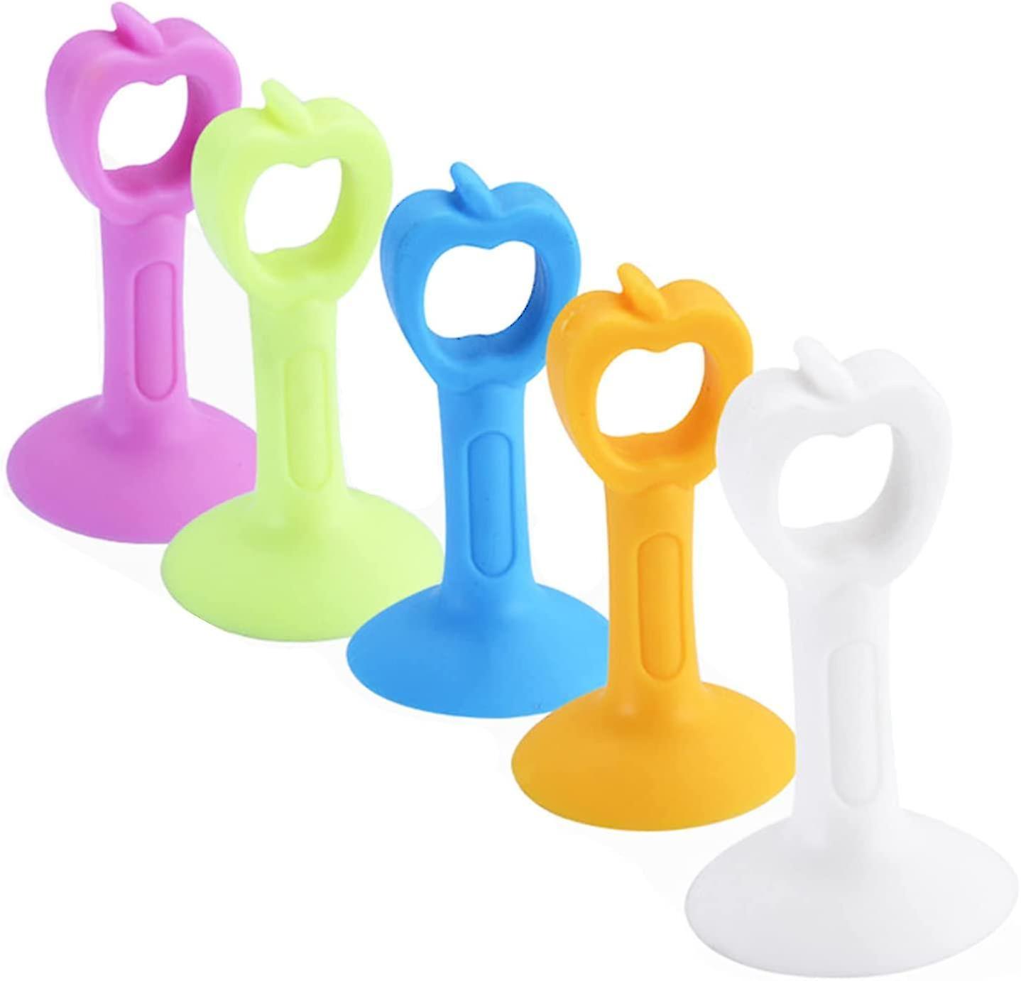 Anti-collision Silicone Door Stops Wall Handle Protector Stops Doors For Walls And Furniture Noise