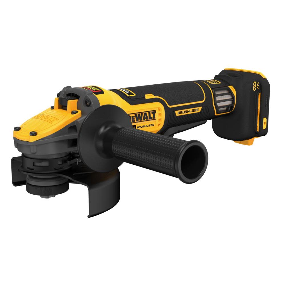 DEWALT 20V MAX 4.5-5 Grinder Variable Speed with FLEXVOLT ADVANTAGE Technology Bare Tool ;