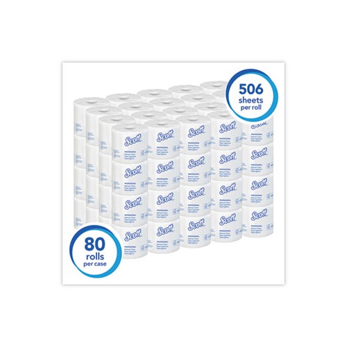 KIMBERLY CLARK Essential 100% Recycled Fiber SRB Bathroom Tissue  KCC13217