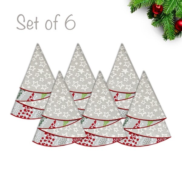 Joita Christmas Napkins，Table Cloth Napkins，Cotton Dinner Napkins Set for Christmas Party Decoration，ANGELO/TWINKLE