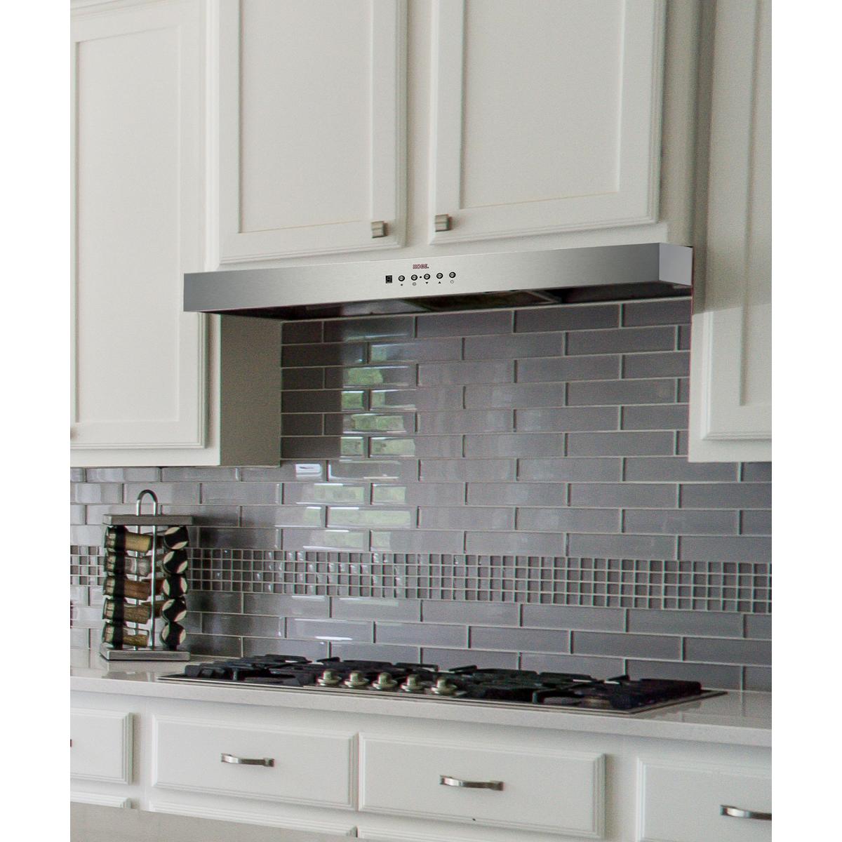 Kobe 48-inch Premium Mila Series Under Cabinet Range Hood CH7748SQ6-XX