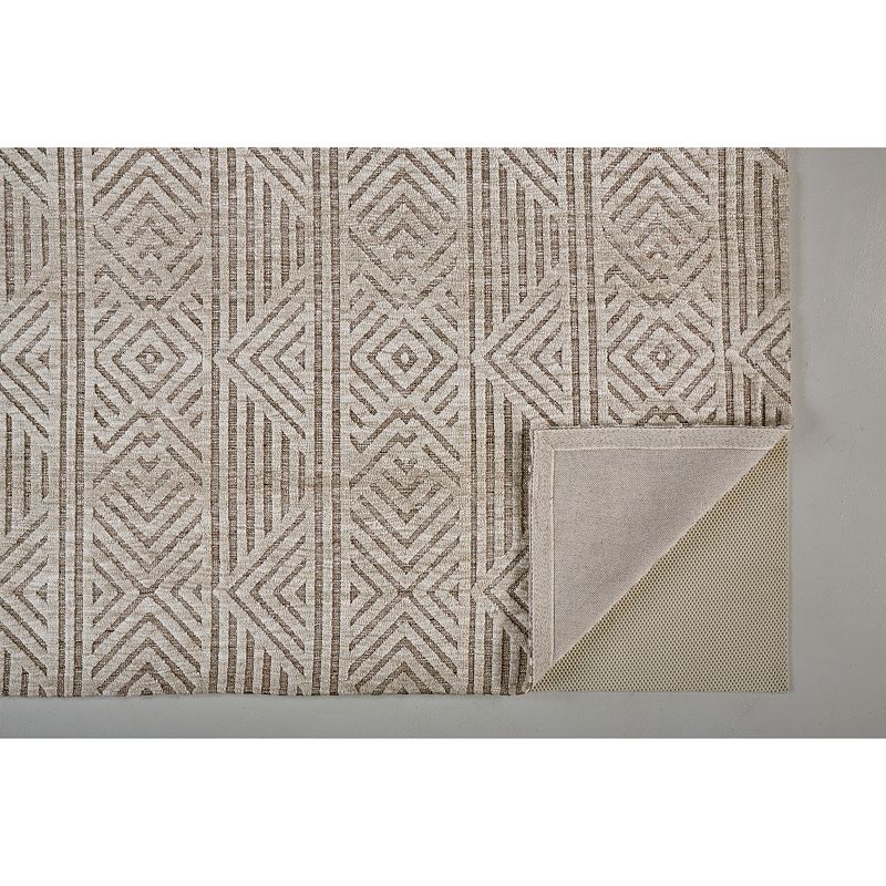 Weave and Wander Oliena Modern Diamond Art Deco Rug