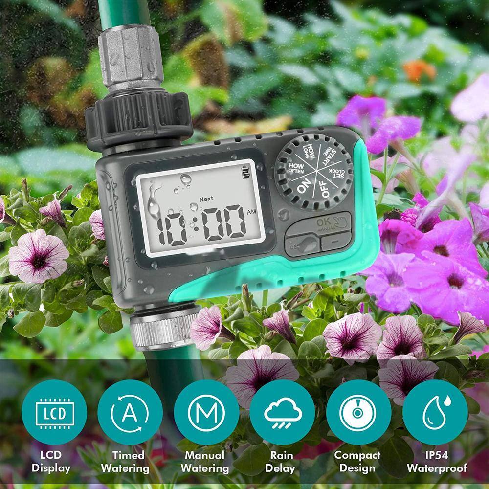 Cubilan Sprinkler Timer Programmable Water Timer for Garden Hose Outdoor Faucet Drip Irrigation and Lawn Watering System B08S3CDW2Y