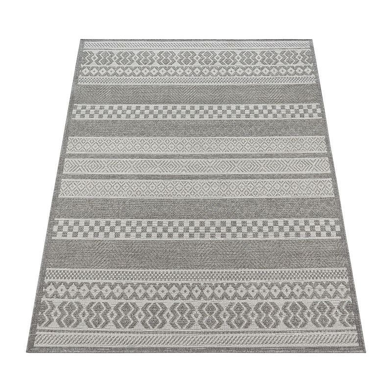 Modern Outdoor Rug for Patio Bohemian Ornaments