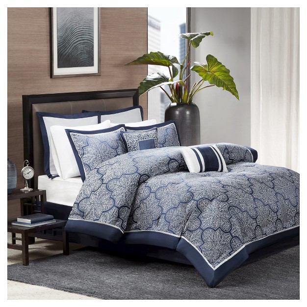 Ryland Jacquard Comforter Set 8pc