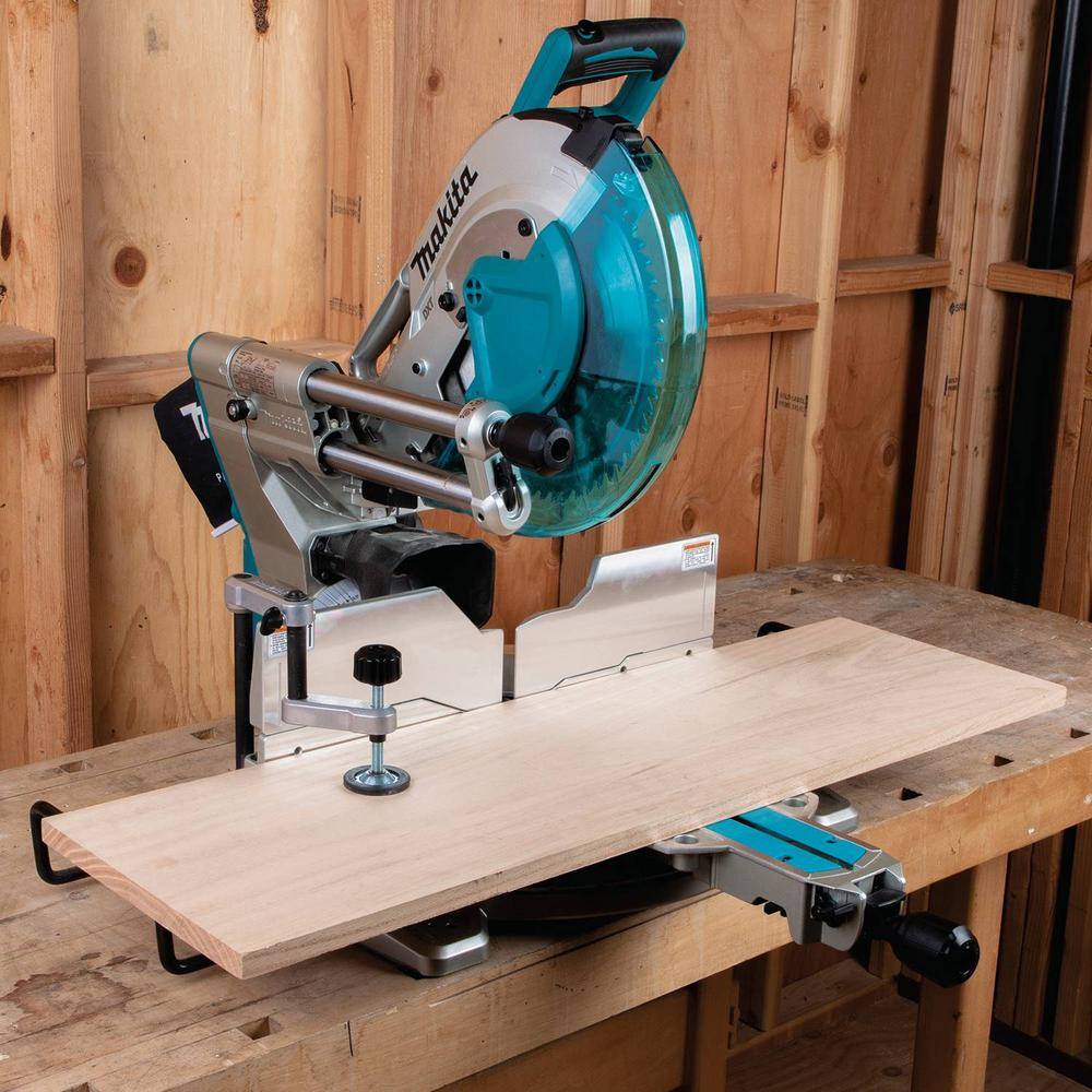 Makita 15 Amp 12 in. Dual-Bevel Sliding Compound Miter Saw with Laser LS1219L