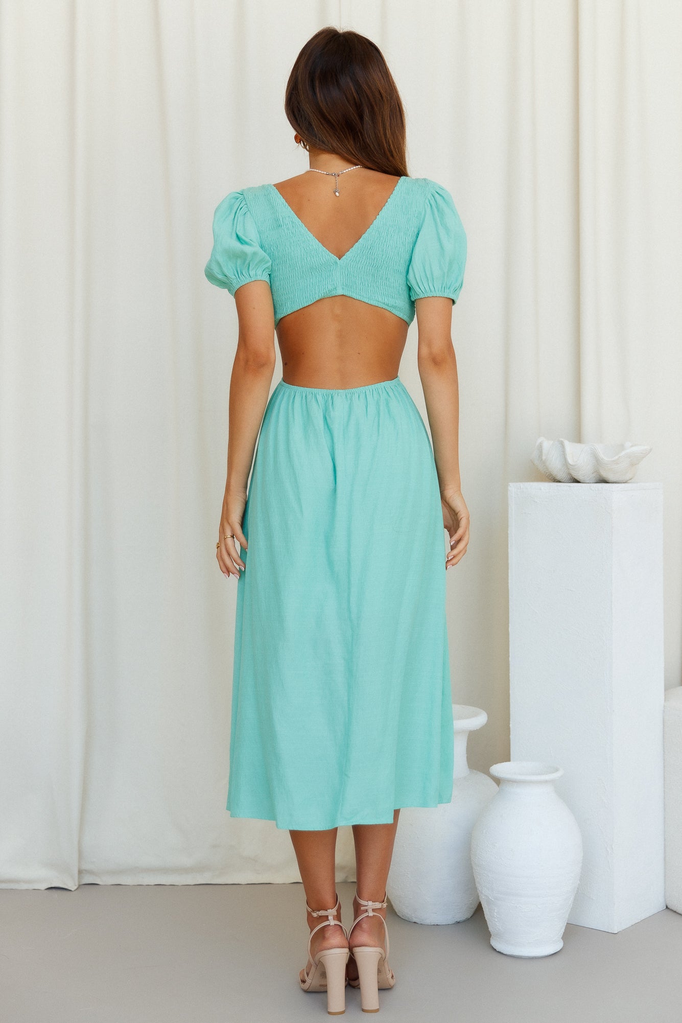 Cute Thang Midi Dress Green