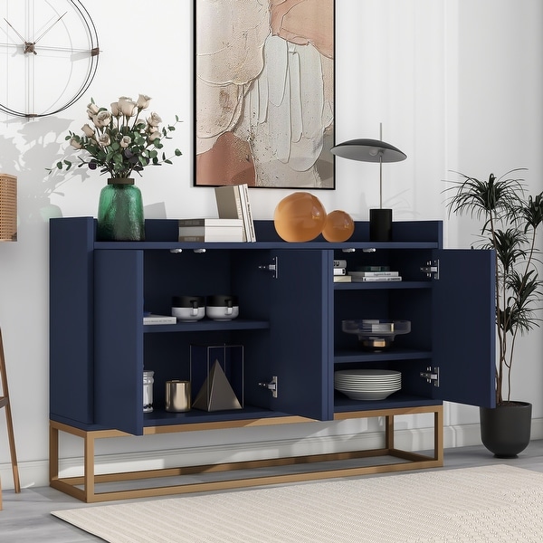 Nestfair Wooden Sideboard with Large Storage Space