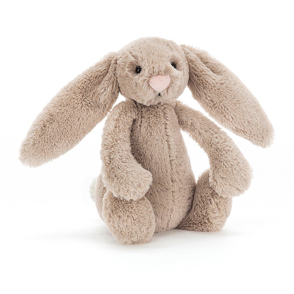 Bashful Beige Bunny - Small 7 Inch by Jellycat