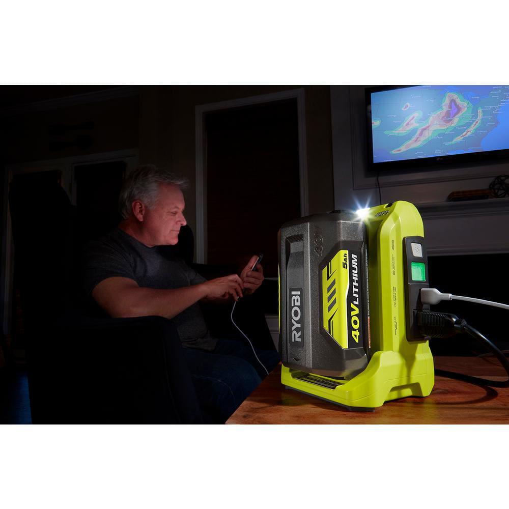 RYOBI 40V 300Watt Power Inverter