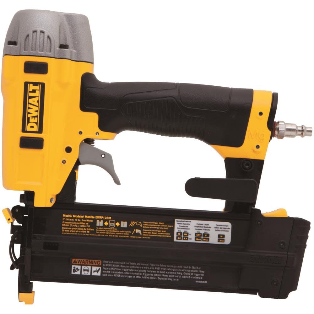 DEWALT 6 gal Pancake Compressor/ 2 In. Brad Nailer Combo Kit DWC1KIT-B from DEWALT