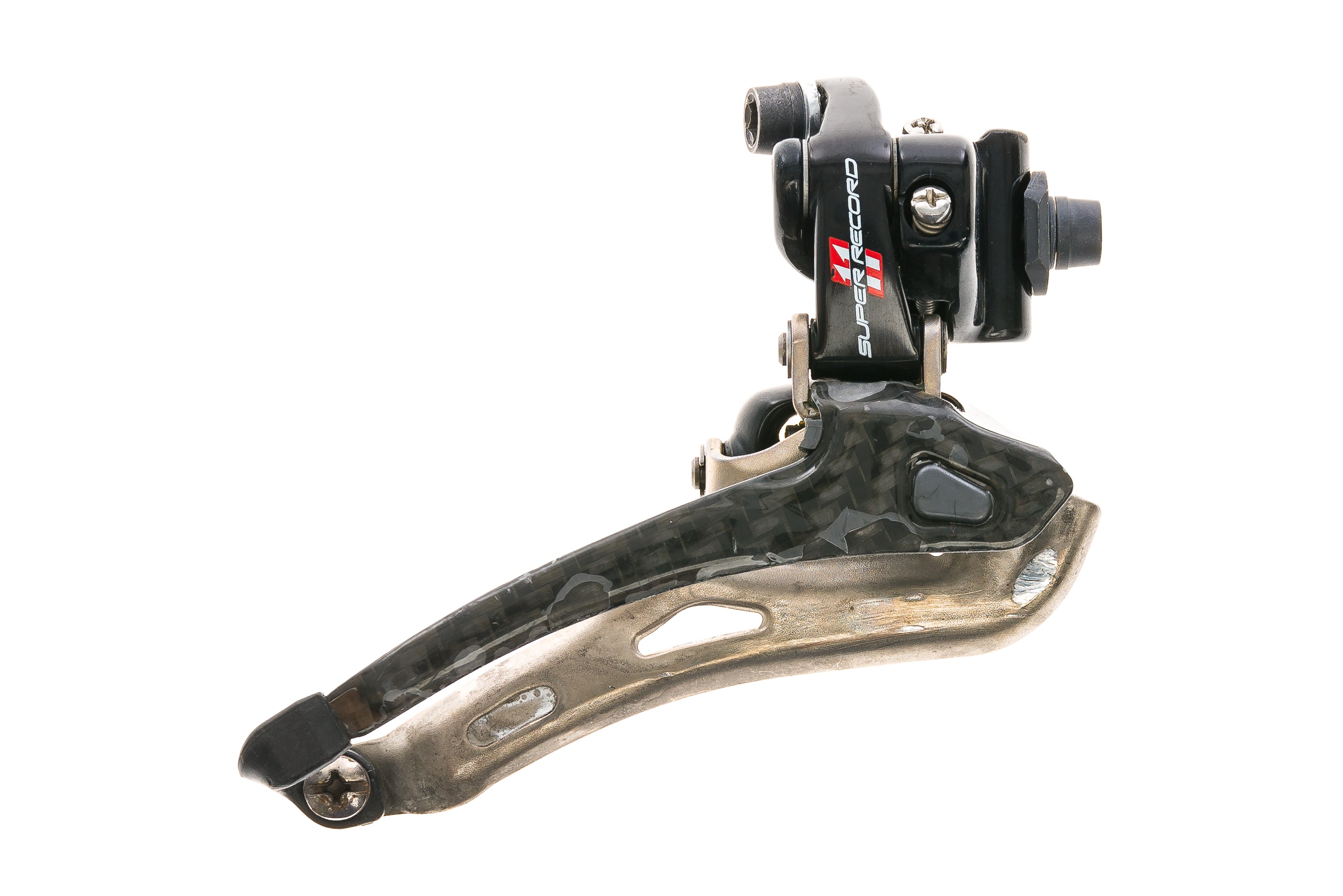 2011-2014 Campagnolo Super Record 11 Front Derailleur 2x11 Speed Braze-On