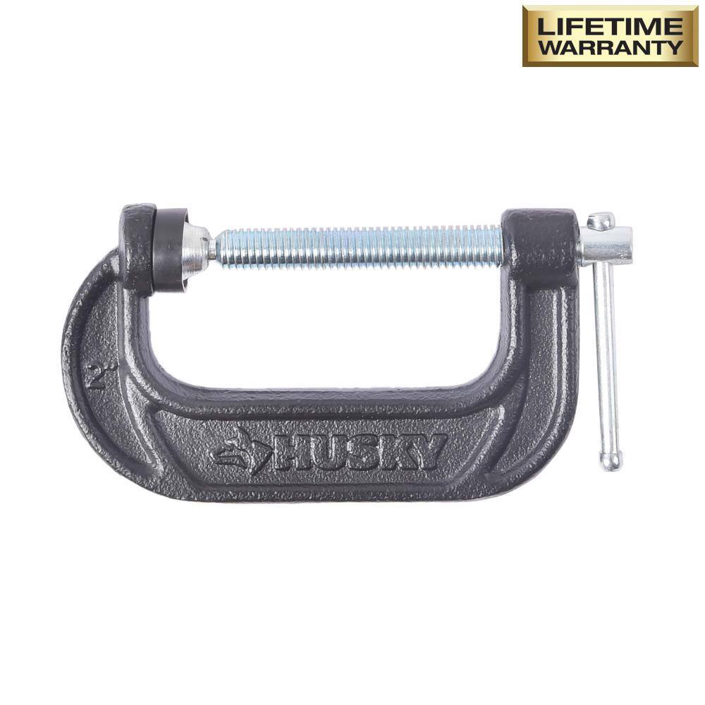 Husky 2 in. C-Clamp 012378