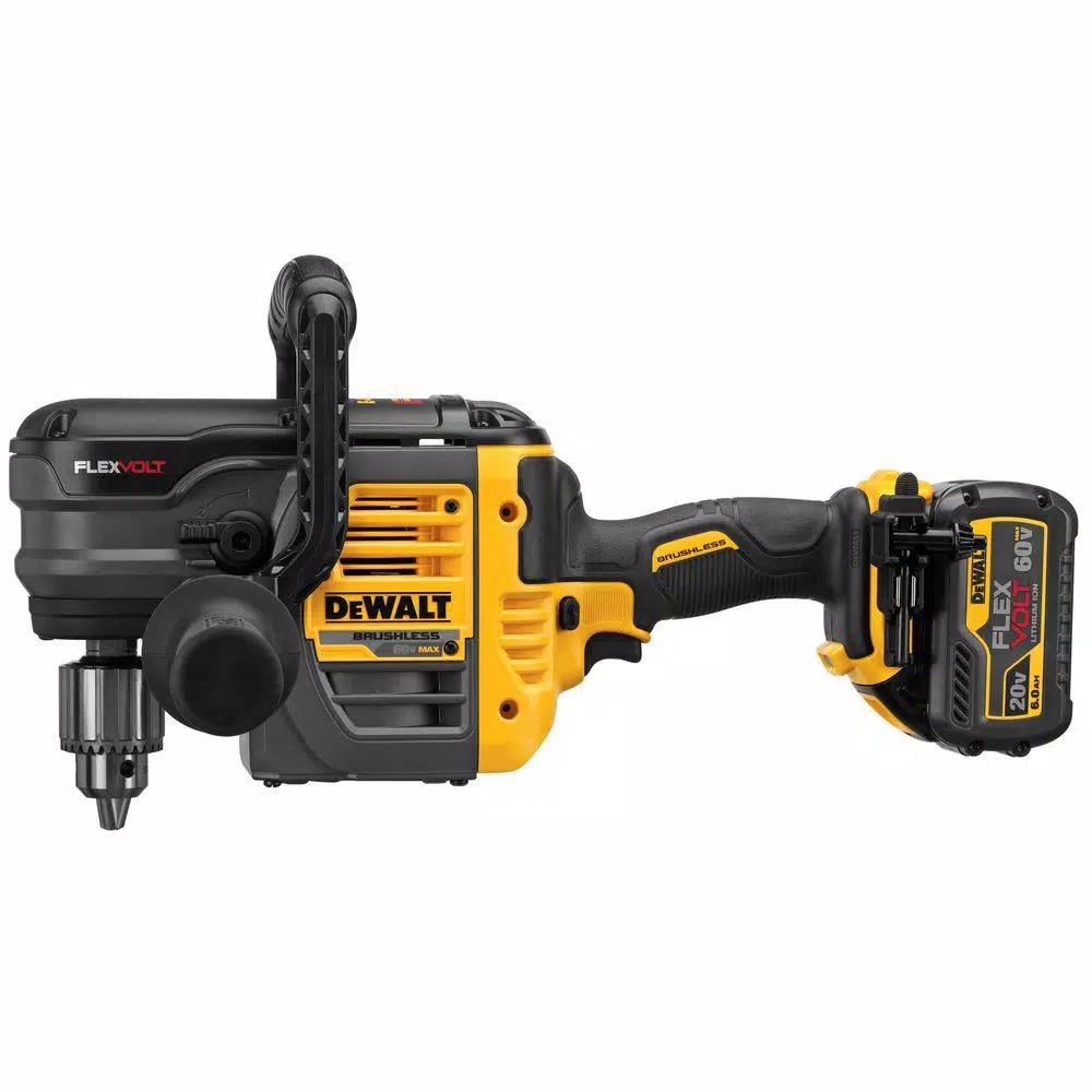 DEWALT FLEXVOLT 60-Volt MAX Cordless Brushless 1/2 in. Stud and Joist Drill with E-Clutch and (1) FLEXVOLT 6.0Ah Battery and#8211; XDC Depot