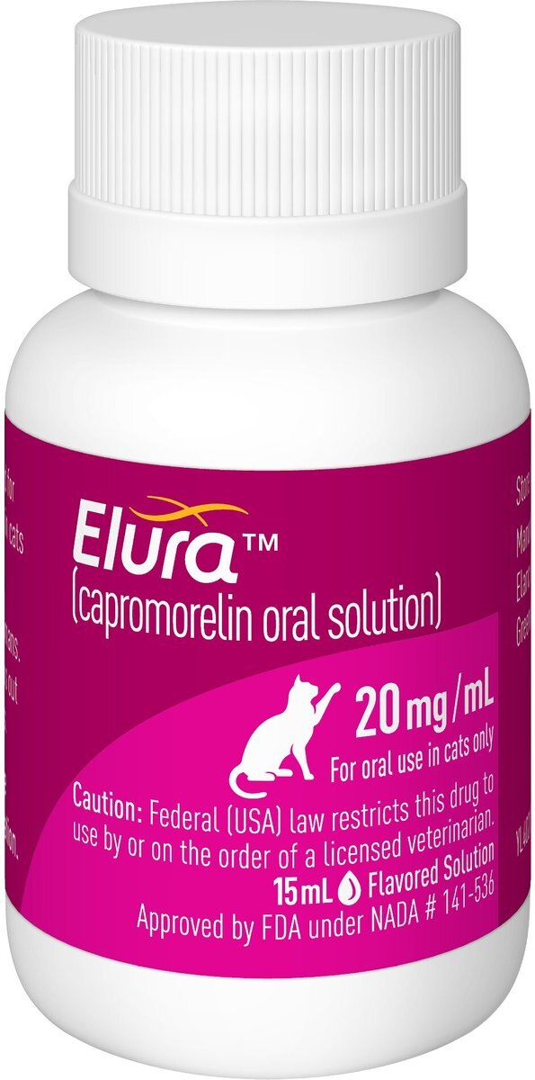 Elura (capromorelinoral solution) for Cats