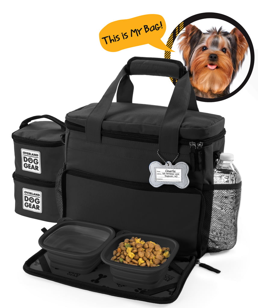 Mobile Dog Gear Week Away Bag， Small， Black