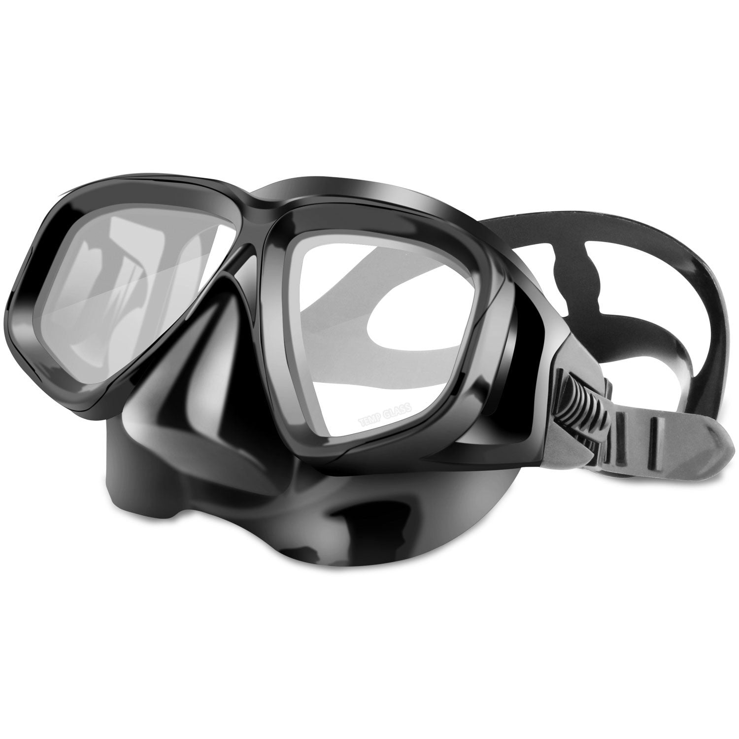 Elegant Choise Protective Safety Goggles Eyes&Nose Protection Goggles Prevent Bacteria ,Sliva Spittle and Dust (Black)