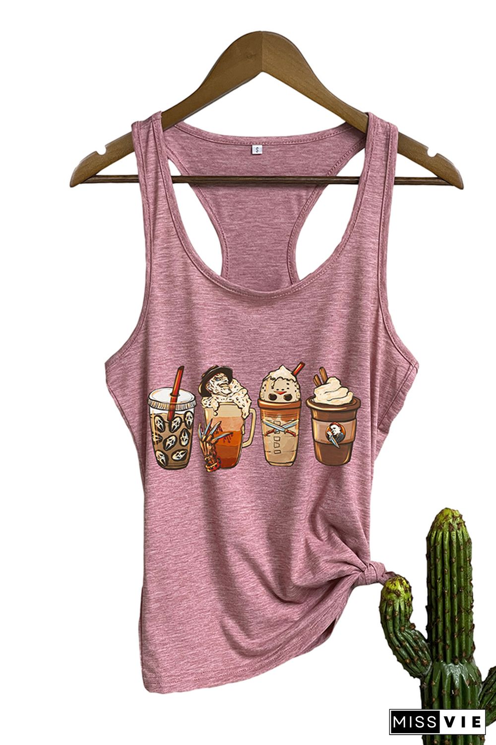 Halloween Coffee Sleeveless Tank Top Wholesale