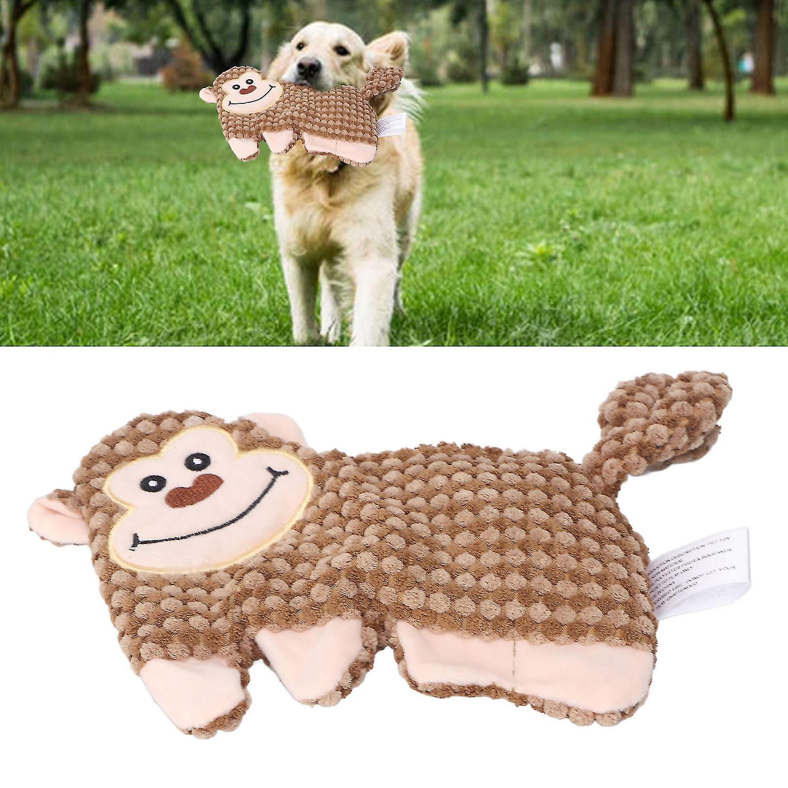 Dog Plush Squeaky Toys Safe Molar Relieve Anxiety Dental Cleaning Training Chewing Toy For Most Dogs