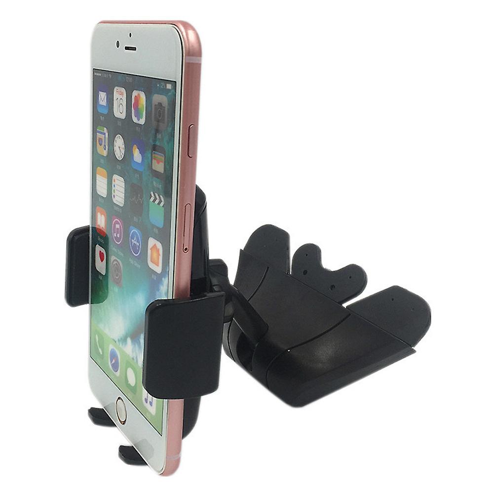 Car Cd Slot Phone Holder Mount 360 Degree Adjustable For Iphone 13/13 Pro/13 Pro Max/13 Mini/12/12 Pro /11/11 Pro/xs Max/xr Ipad Pro Air Mini Galaxy S