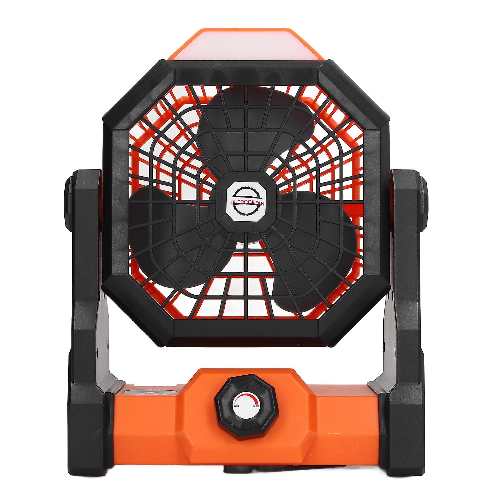 Portable Camping Fan，Outdoor Portable Fan Stepless Outdoor Portable Fan Portable Fan Achieve More