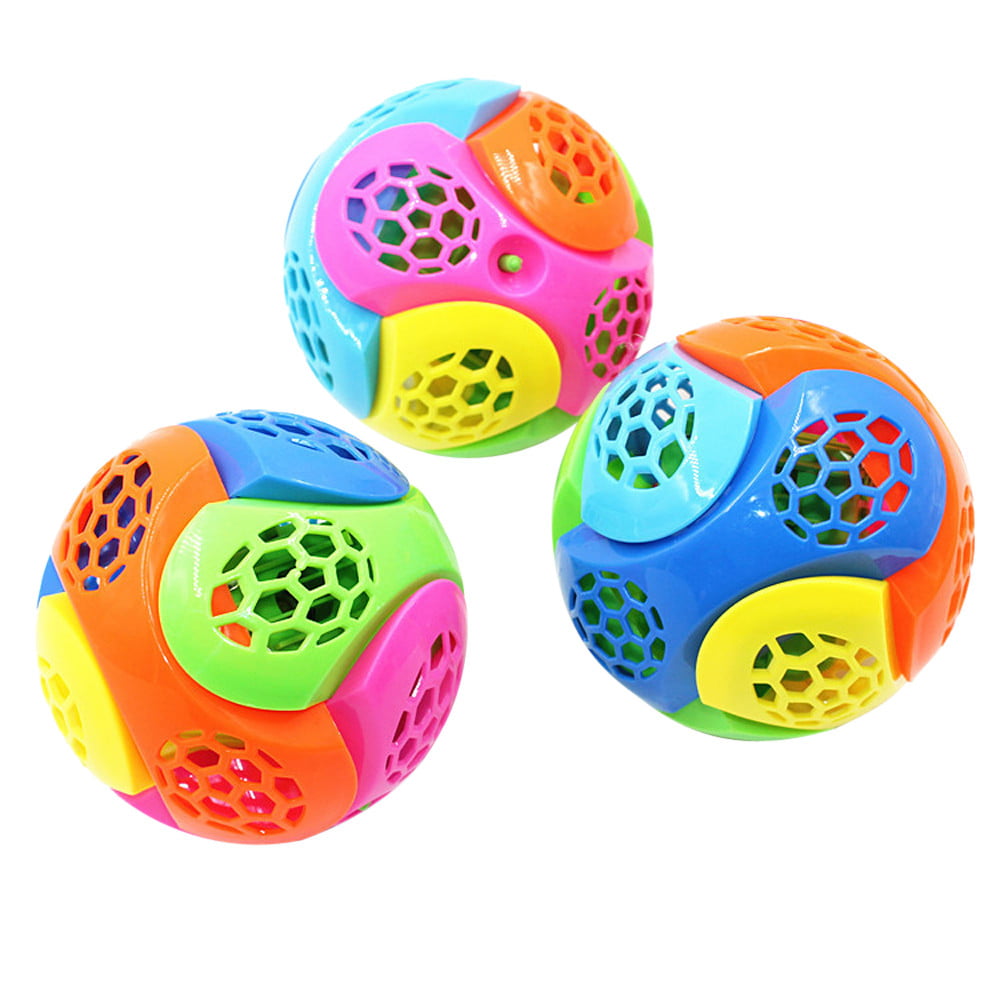 Education Fashion Music New Light-Up Ball Flash Kid Creative Puzzle Electric Bouncing Toy Pool Toys For Toddlers 1-3 Other Multicolor