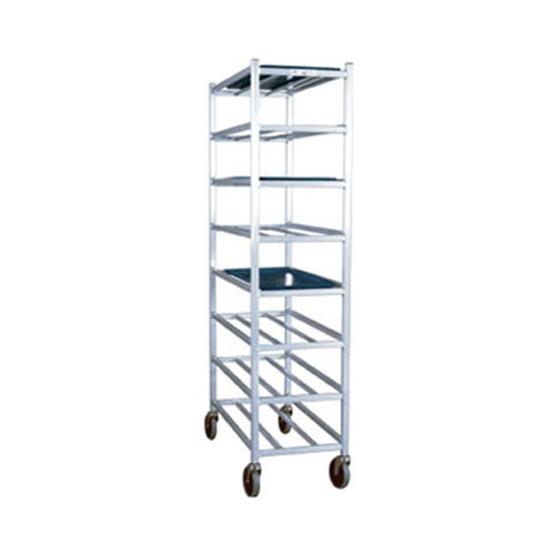 New Age Industrial 1355M Mobile Platter Rack， 8-Platter Capacity