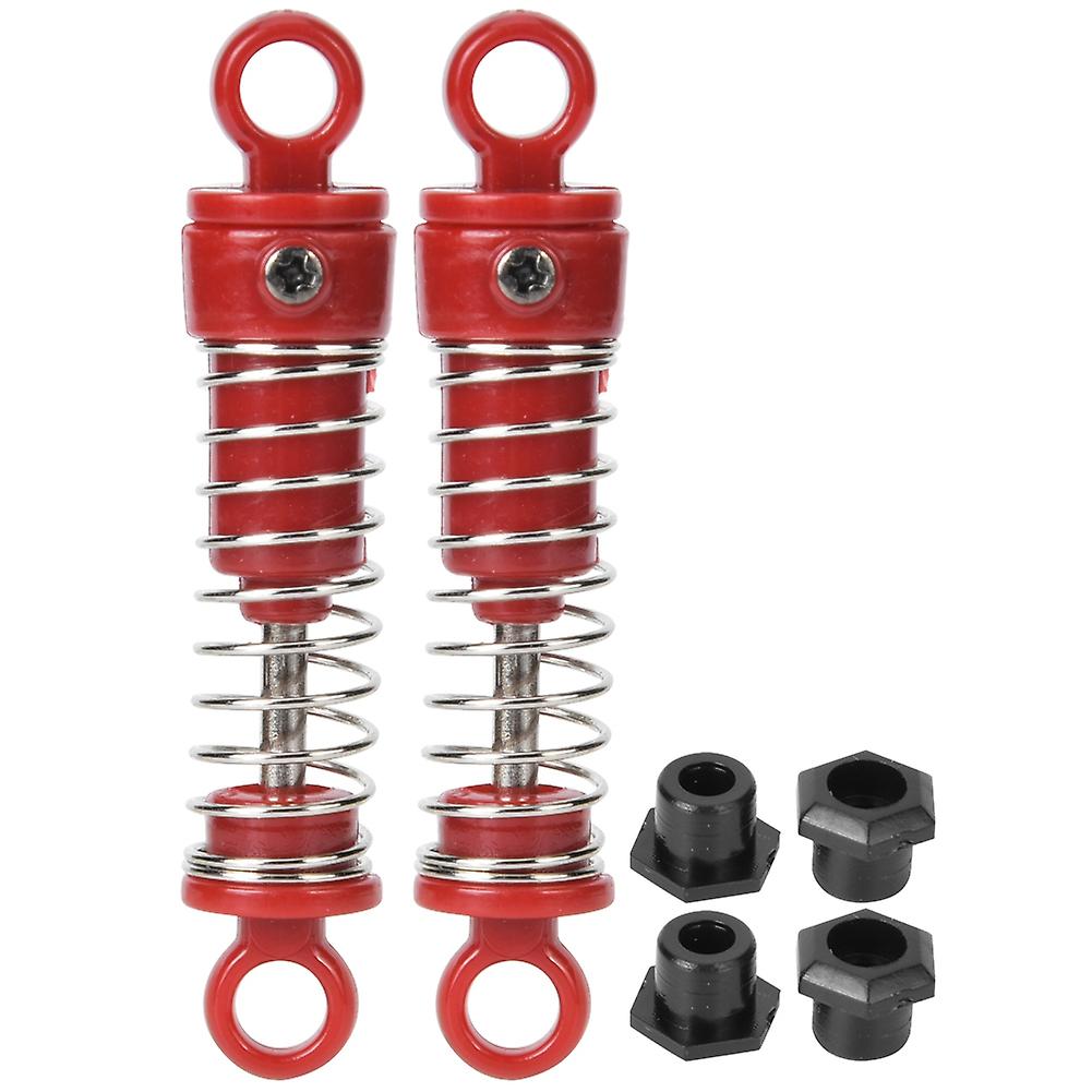 2pcs Shock Absorber With Caps Replacement Fit For Hs 18301 18302 18311 18312 1/18 Rc Car